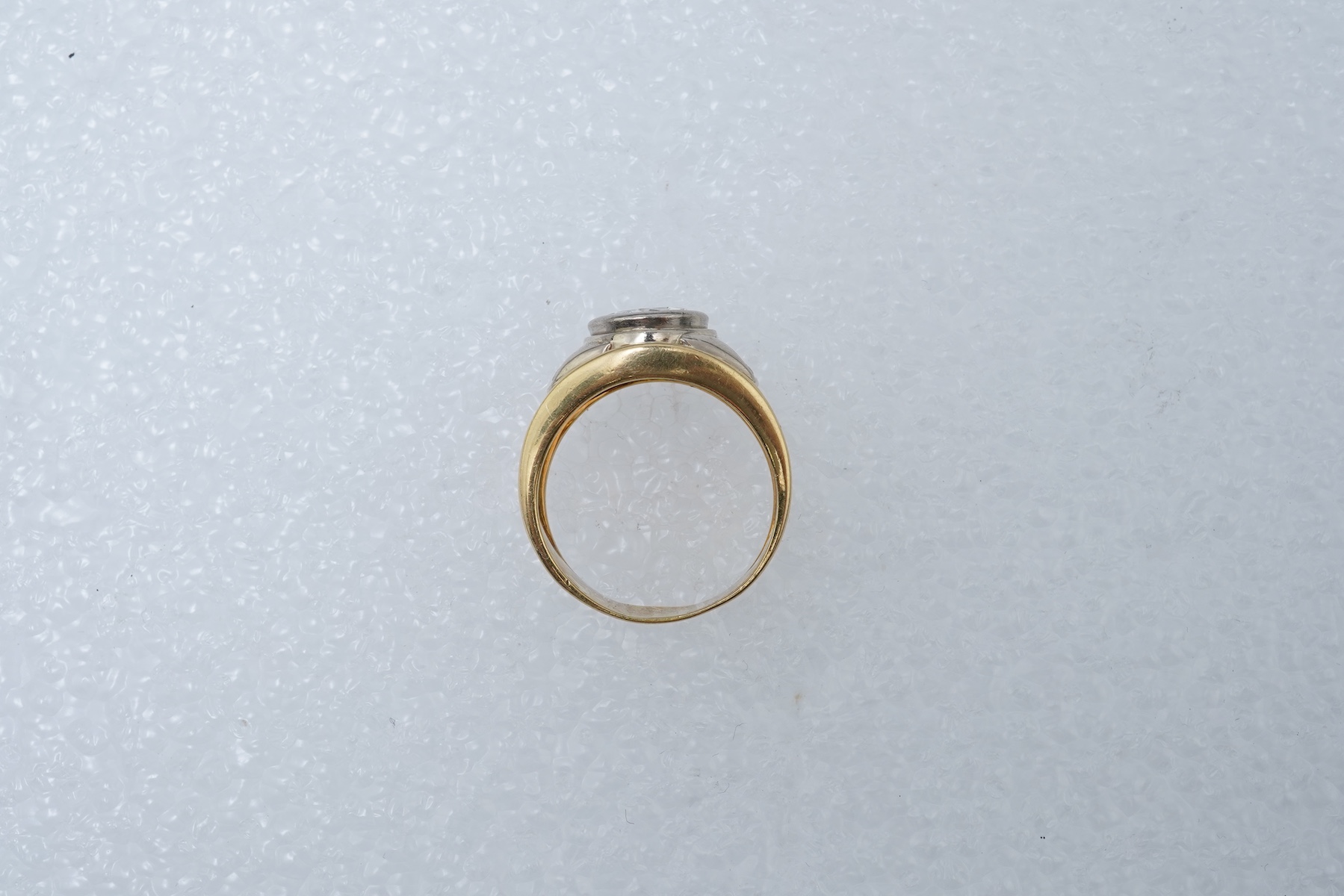 A diamond dress ring